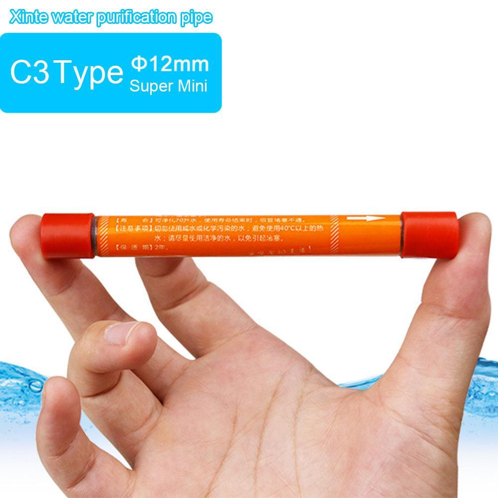 Pocket Water Filter Straw Compact Portable Straw Water Filter for Outdoor Travel