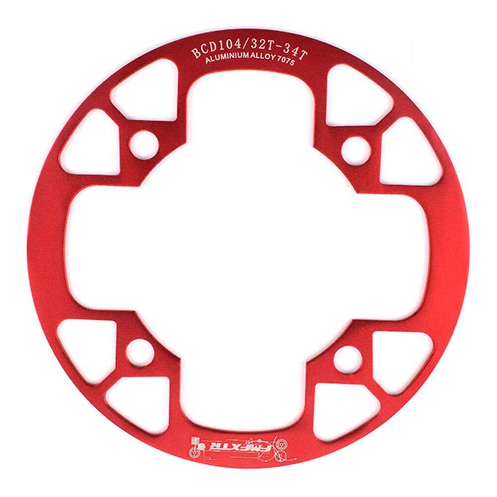 32-42T Chainring Cover Chain Guard 104bcd MTB Road Bike Crankset Protecter