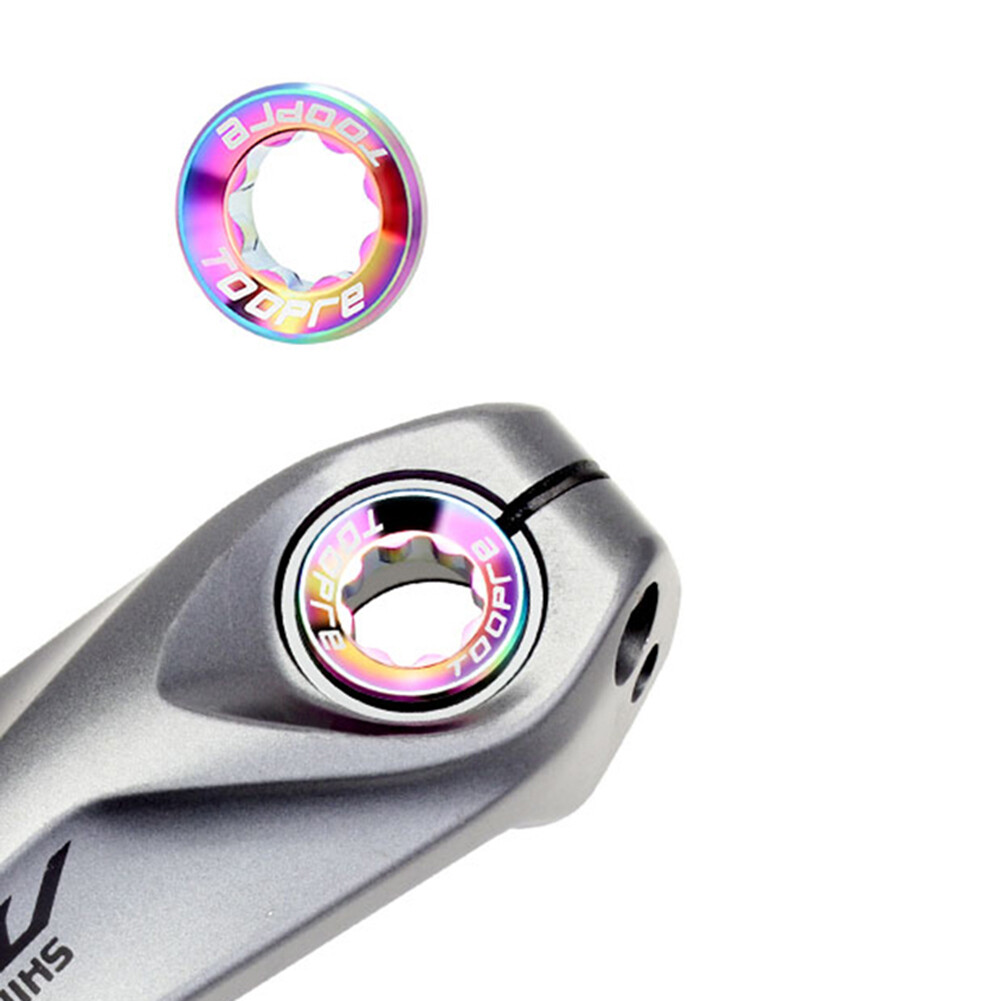 TOOPRE Mountain Bike Crank Cover Screw Cap M20 BB Bottom Bracket Fixing Bolt