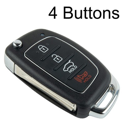 Key Fob Case Key Shell Car Interior Parts Replacement Vehicle 1pcs 4 Button