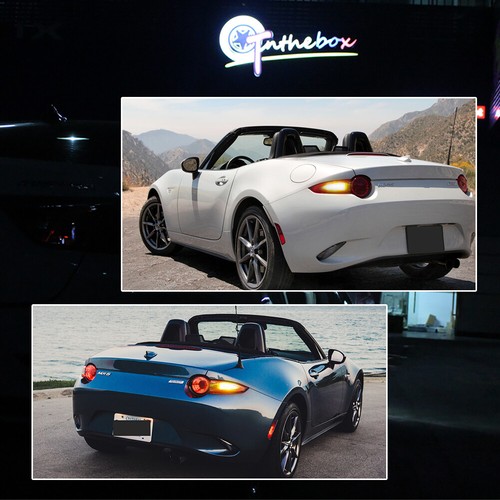 Full LED Sequential Blinker Signal Lights Kit Amber For 2016-2020 Mazda MX-5 ND