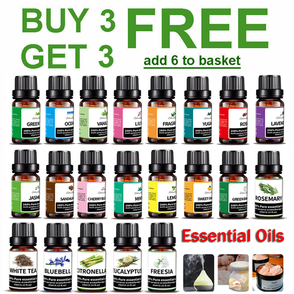 10 mL Essential Oils Fragrances Oil- Therapeutic Grade Oil -Natural Aromatherapy