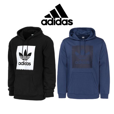 

Adidas Originals Мужская толстовка с капюшоном Blackbird Trefoil Graphic Pocket Pullover Hoodie
