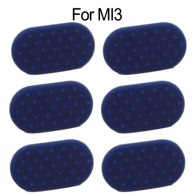 Silicone Pads for For M365 PRO2 1S Max G30 Scooter Black Set of 6