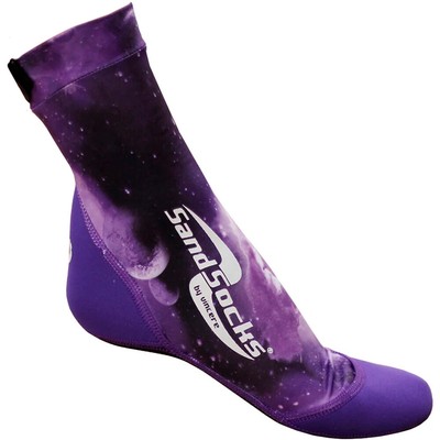 Sand Socks Purple Galaxy (pg-ss)