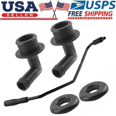 Crankcase Vent Tube Breather Hose & Valve For Jeep Wrangler Grand Cherokee 4.0L