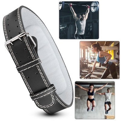 Training Belt 42” L//XL 34” Back Support GOLDS GYM Leather Weight Lifting