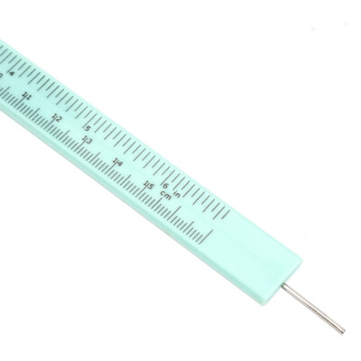 Lightweight Plastic Rule Scale Vernier Caliper Tool For Antique Measurement