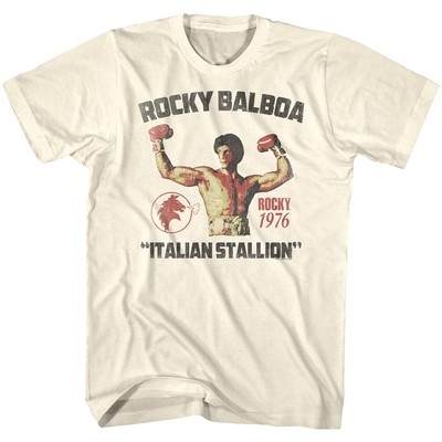 Rocky Balboa Victory Italian Stallion 1976 Men T Shirt Boxing