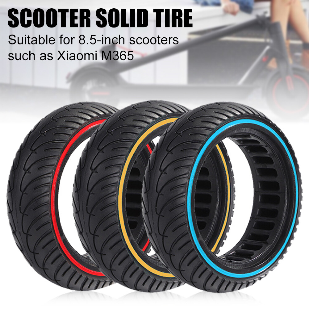 Electric Scooter Rubber Solid Tire for M365/Pro/1S/Pro2 Puncture-Resistant