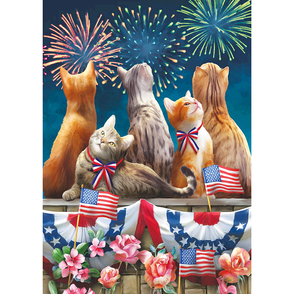 5D DIY Diamond Painting Animal Cross Stitch Embroidery Mosaic