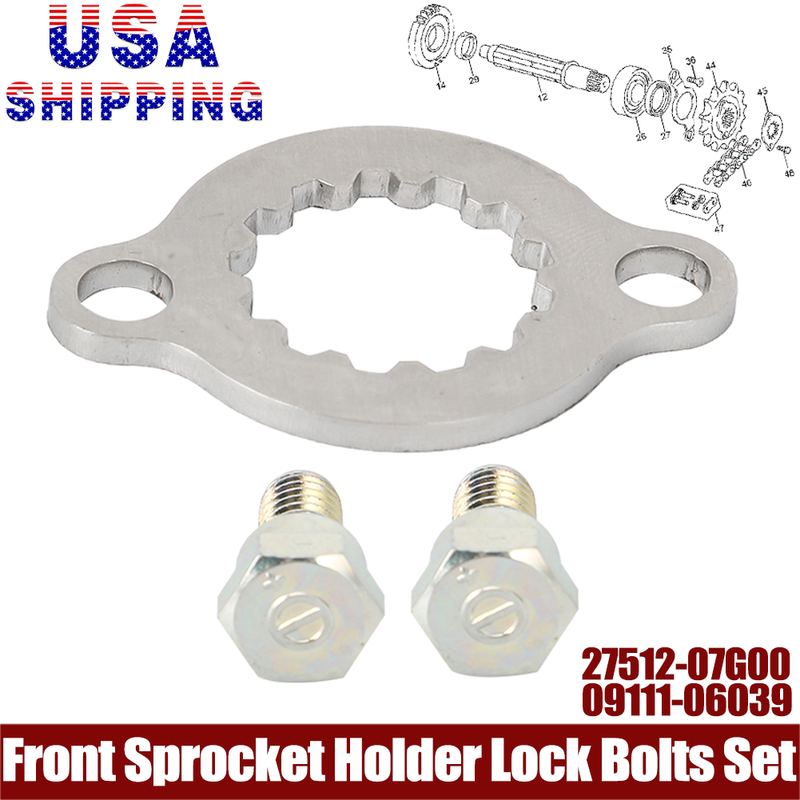 For Kawasaki KFX400 Suzuki LTZ400 ATV Chain Front Sprocket Holder