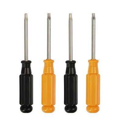 Solid Torx Head Tamper Proof Screwdriver Set T15 T20 T25 T30 Pack of 4