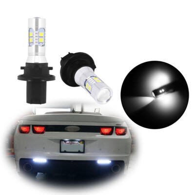 Error Free White PH24WY LED Bulbs Backup Lights For Cadillac SRX Chevrolet GMC