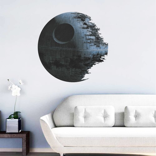Diy Wall Art Star Wars Death Star Wall Decal Sticker Bedroom