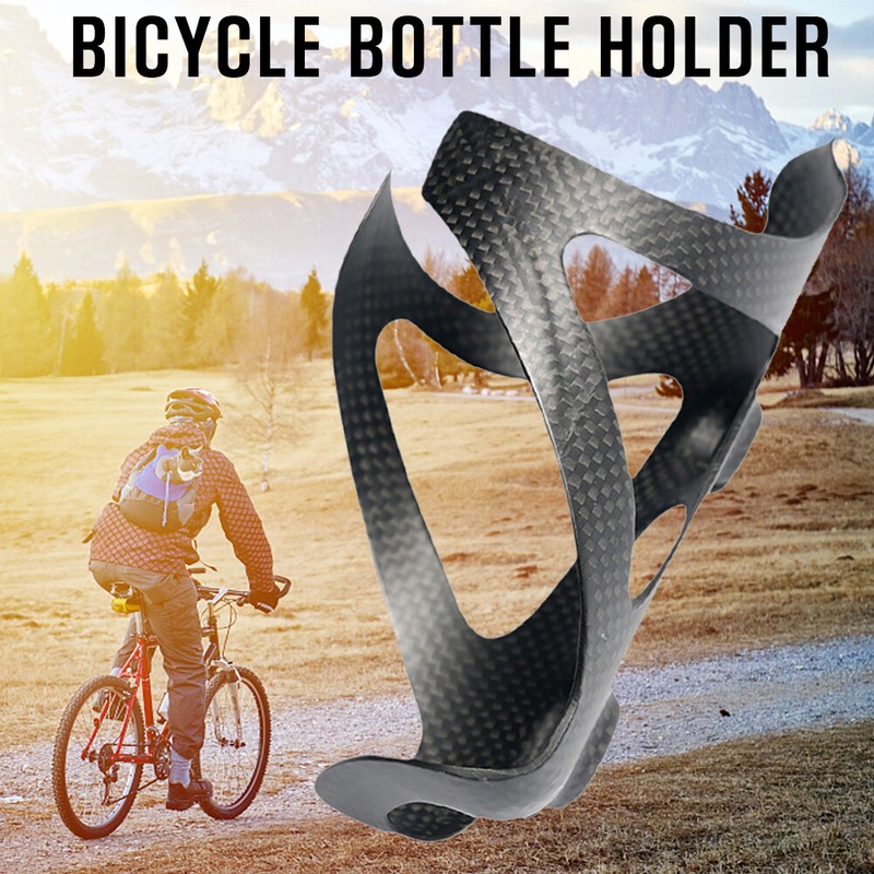Full Carbon Fiber Bicycle Water Bottle Cage for Road Bike Bottle Holder