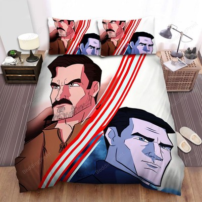 Mission Impossible Fallout 2018 Red And Blue Movie Quilt Duvet Cover Set