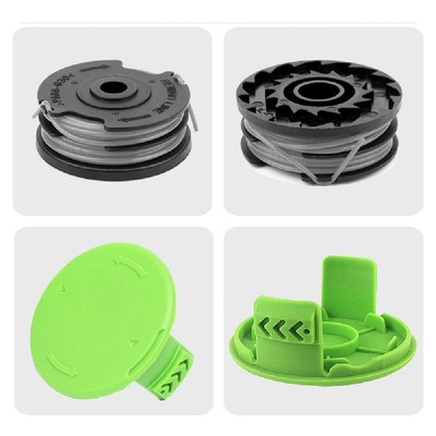 Replacement Double Line Spool for Greenworks G40LT Trimmer Factory Wound Coils