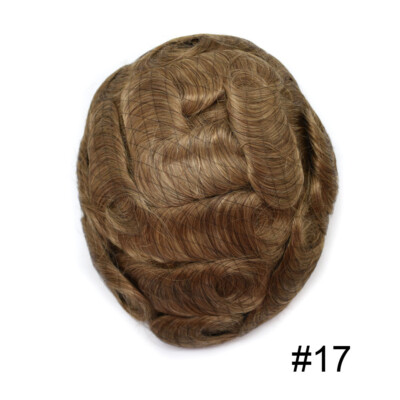 Ultra Thin Skin Mens Toupee Hairpiece Invisible Poly PU Hair Replacement Systems