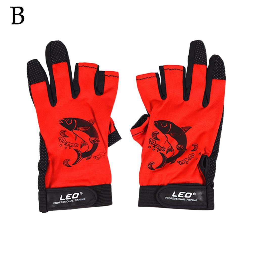 Fingerless Fishing Gloves Sun Gloves UV Protection Outdoor Unisex New