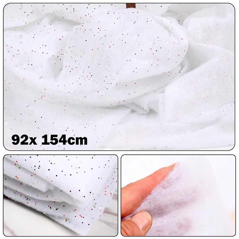 Fausse Couverture De Neige Facile ï¿½ï¿½ Couper Et ï¿½ï¿½ Fa?Onner Pour L'Artisanat De