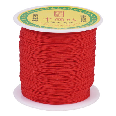 150yards/roll Braided Nylon Knotting Thread Crafting Cord Beading String  0.5mm