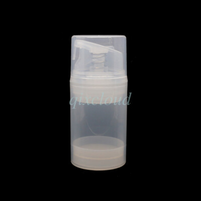 Lot 30ml 50ml 100ml 150ml Empty Clear Airless Cosmetic Bottle Pump Bottles