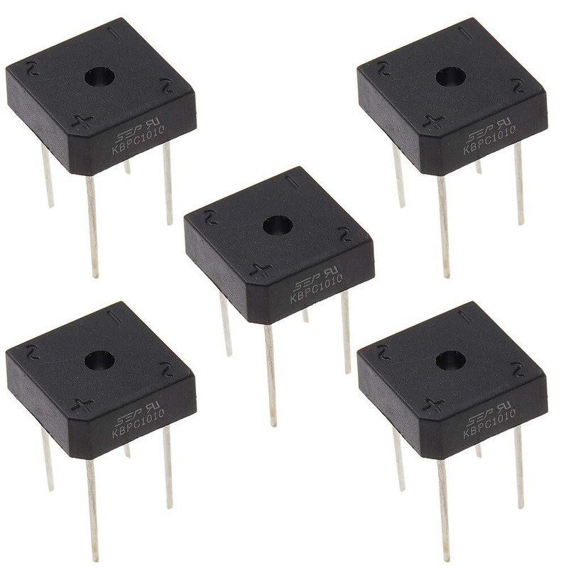 5pcs KBPC1010 Bridge Rectifier Diode, Single Phase,Full Wave 10 Amp
