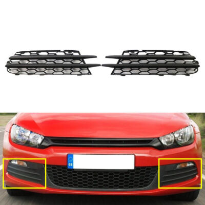 Front Lower Bumper Mesh Fog Light Grille For 2009-2014 2013 2010 11 VW Scirocco