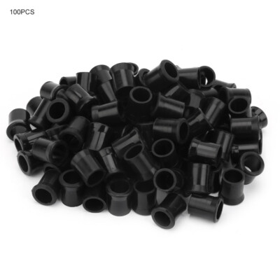 100Pcs/Set Cigarette Pipe Disposable Tips Pipe Mouthpiece Stem Rubber Bits YEK