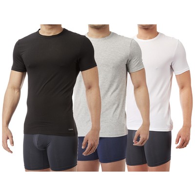 

Calvin Klein Мужская футболка Modal Blend Stretch Повседневная футболка с круглым вырезом NM1658