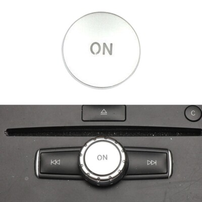 Volume Knob Cover Sequins Trim For C E Class W204 W212 for GLK Volume Button