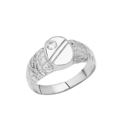 Pre-owned Fdj Pinky Nugget Solitaire Ring In Gold (yellow/rose/white) In Yellow Gold