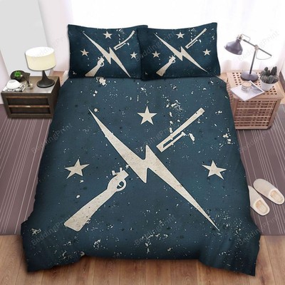 Fallout Guns And Bolt Quilt Duvet Cover Set Bedding Bed Linen Single Bedclothes