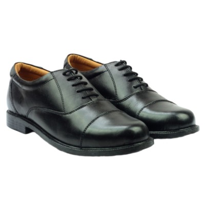 Mens Formal Leather Shoes Oxford Capped 
