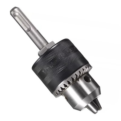 Sturdy and Practical Drill Chuck 3Jaw Key Chuck with SDSPlus Round Shank