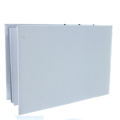 Satin Black & White Design Wedding Guestbook Ceremony Reception Decoration