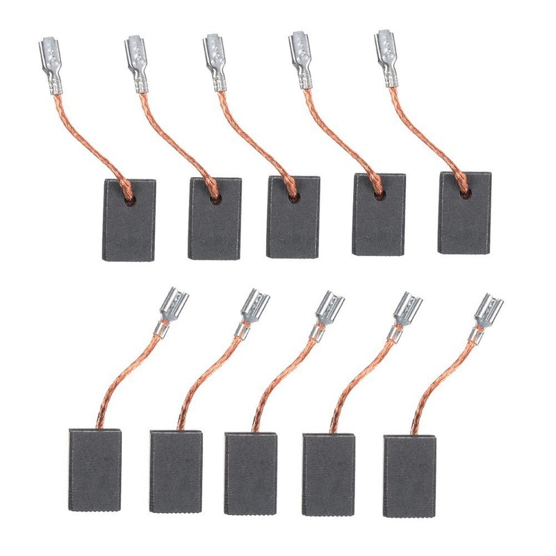 10 - Brosse Carbone 5x10x17mm For Gws14-150 15-150 10-125 125ci Gop12ce