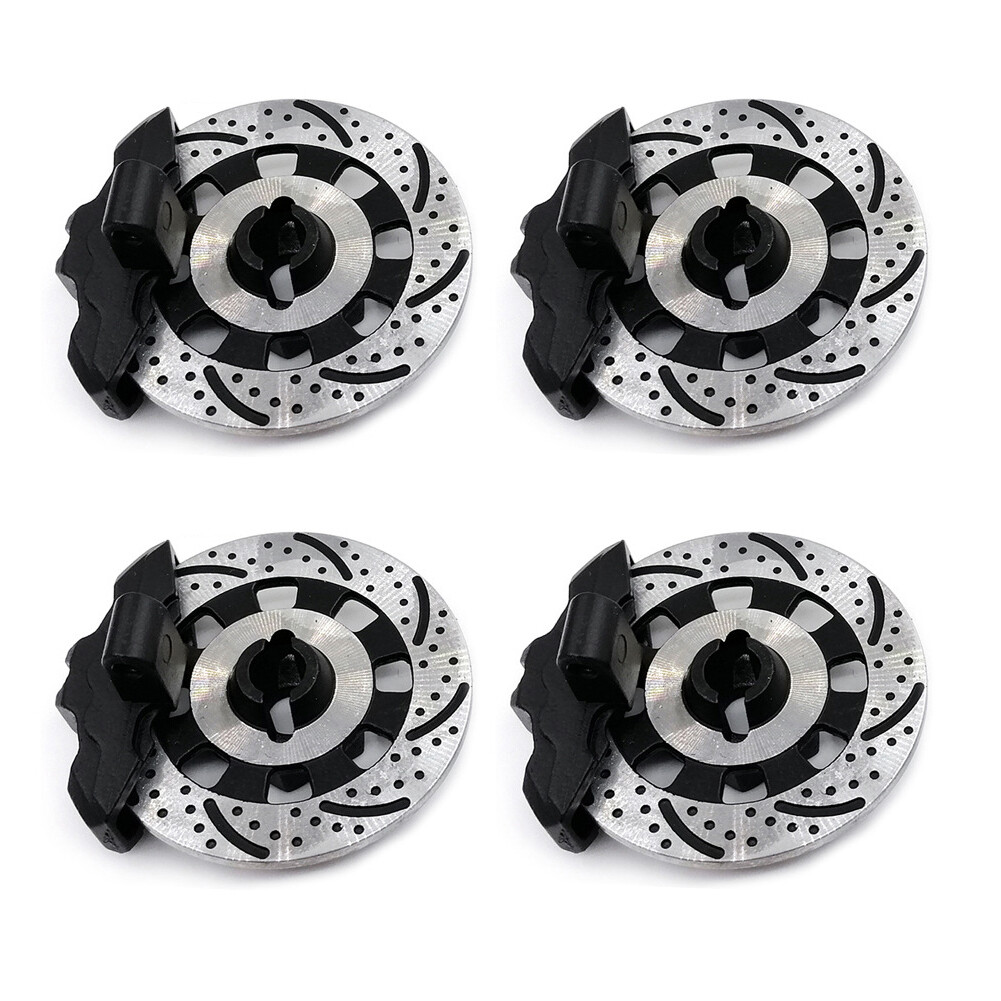 Aluminum Alloy Brake Disc Caliper Hub for Axial 1/10 RBX10 Ryft RC Crawler Car