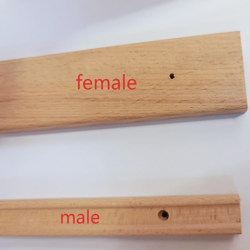 Wood Drawer Slides, Center Mount Drawer Slides 12/13/14/15/16 Inch, Wooden Drawe
