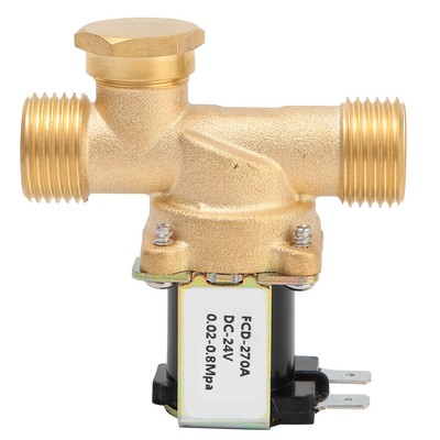 G1/2 Normally Close Solenoid Electromagnetic Valve Water Inlet Switch DC24V