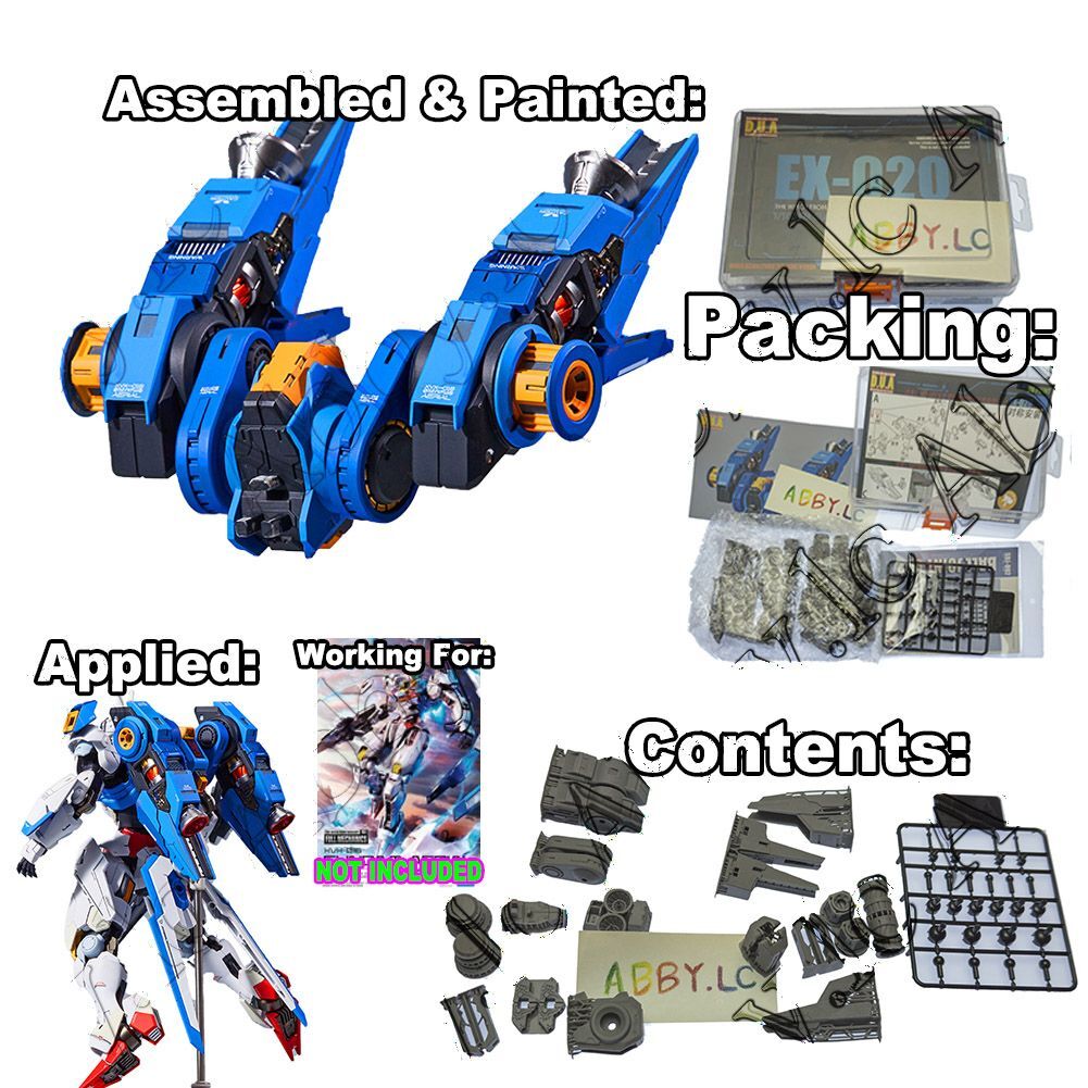 For FULL MECHANICS 1/100 Aerial Mirasoul Flight Unit Resin