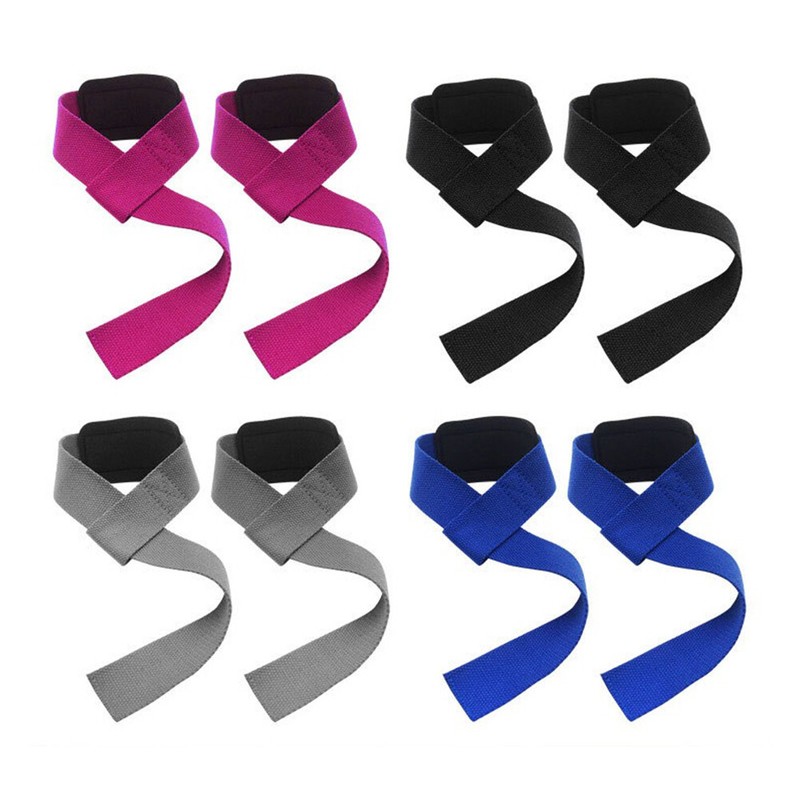 Anti-slippery Fitness Hard Pull Lifting Straps Sports Traini