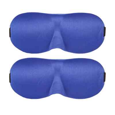 1 ~ 2 Pack Travel 3D Eye Mask Sleep Soft Padded Shade Cover Rest Relax Blindfold