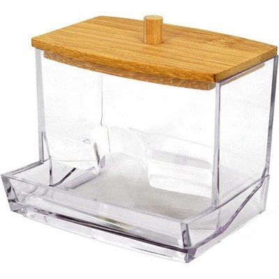 Porte-Coton-Tige Distributeur de Coton-Tige, BoîTe de Rangement pour DéCora5974