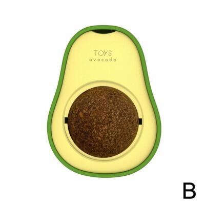 Cat Licking Toys Natural Cat Stickers Avocado Style Fruit Intestinal Cat R6Q3  