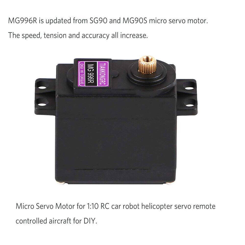 MG996R Truck Racing Car Boat Metal Gear For Futaba JR RC Torque Digital Servo US