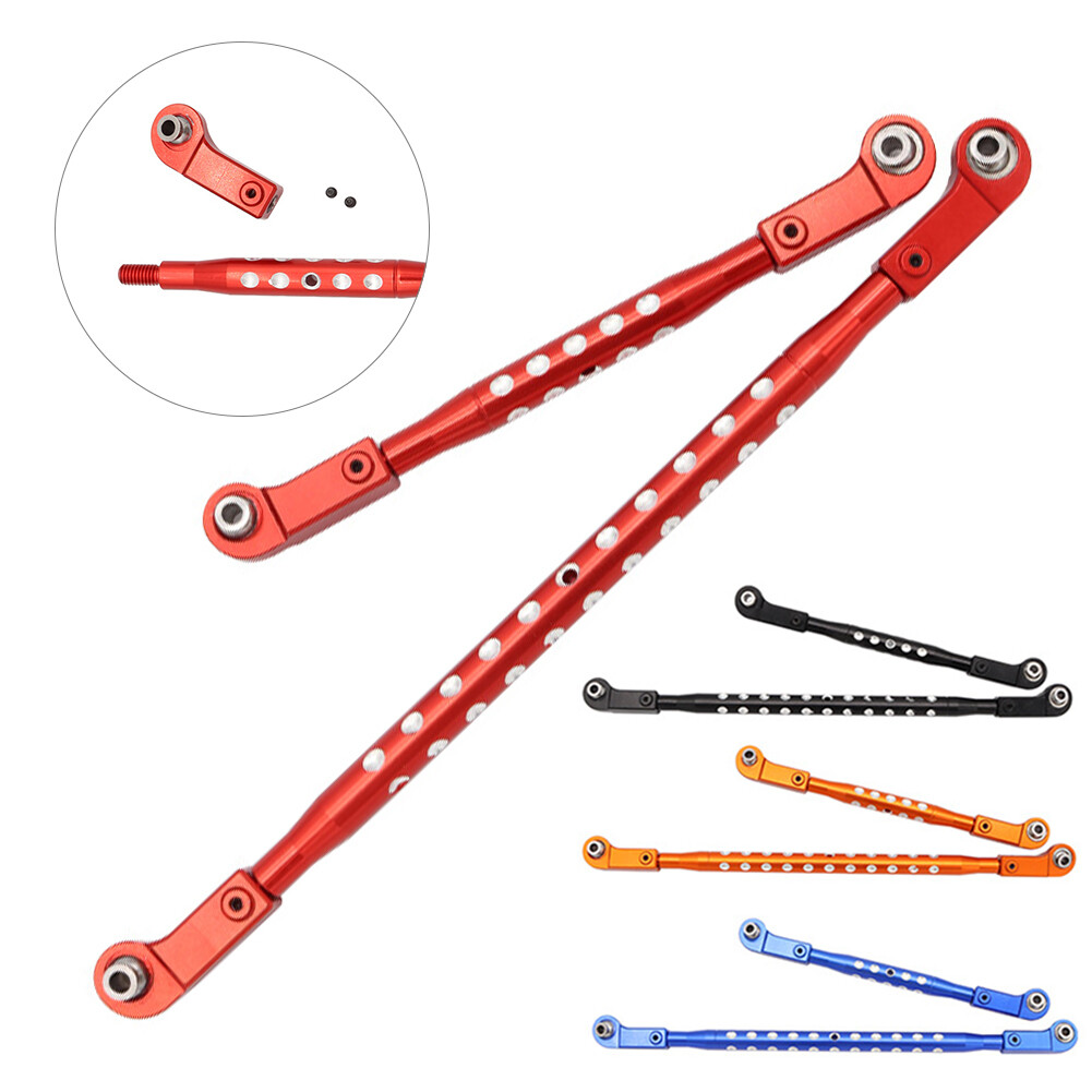 Adjustable Servo Steering Linkage Tie Rod Suit For 1/6 Scale RC AXIAL SCX6 Car