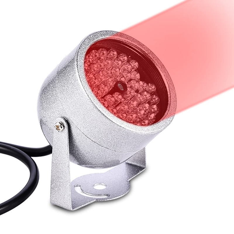 48 LED IR Illuminator Lights,Intelligent Waterproof Infrared Night Vision Light