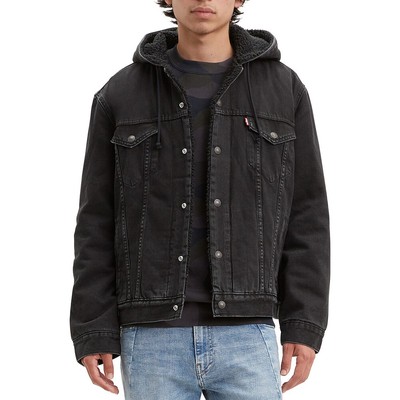 Купить Levis Denim Sherpa Lined Hooded 